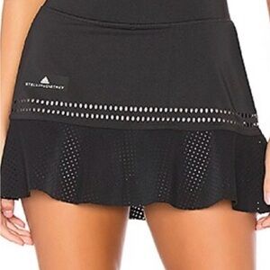 Stella McCartney barricade Adidas Black Gray Tennia pickleball Skirt M